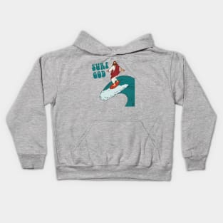 surf god Kids Hoodie